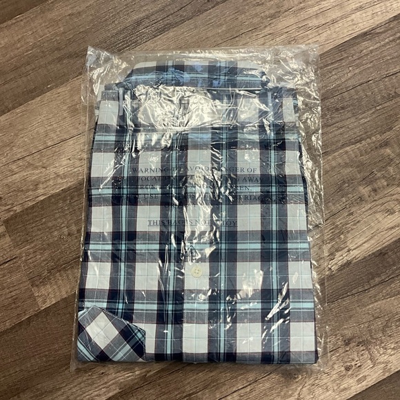 UNTUCKit Women’s SORBO 100% Cotton Button Down Shirt Plaid Long Sleeve Sz 6 - Picture 3 of 4